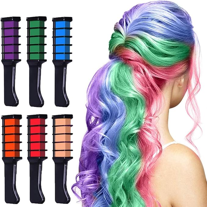 Colorful Hair Dye Comb