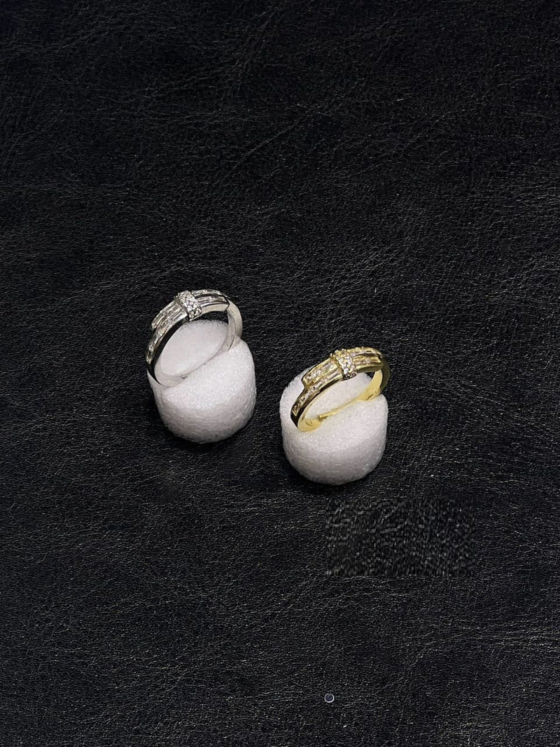 Crystal Band Ring