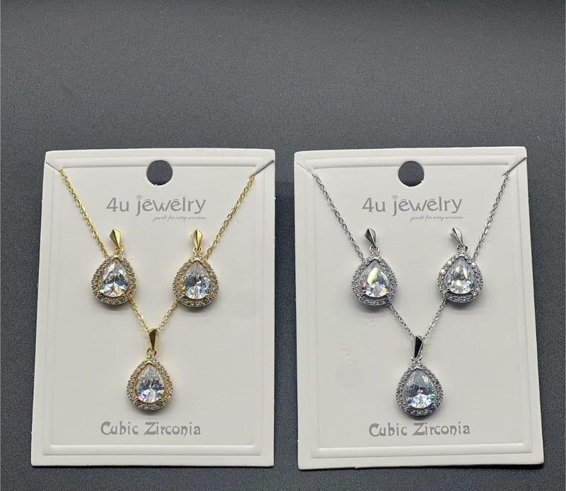 Royal Teardrop Elegance Set
