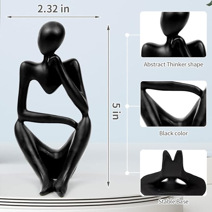 Thinking Man Art Sculpture