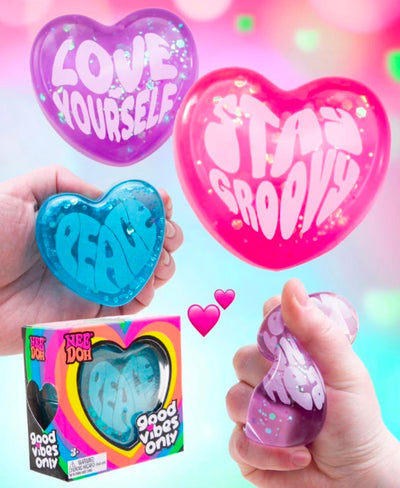 NeeDoh Groovy Heart Toy - Wajha