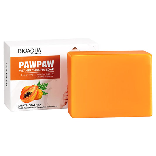 Bioaqua Papaya Brightening Soap - Wajha