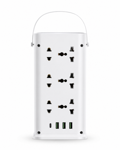 Vertical Safety Power Socket