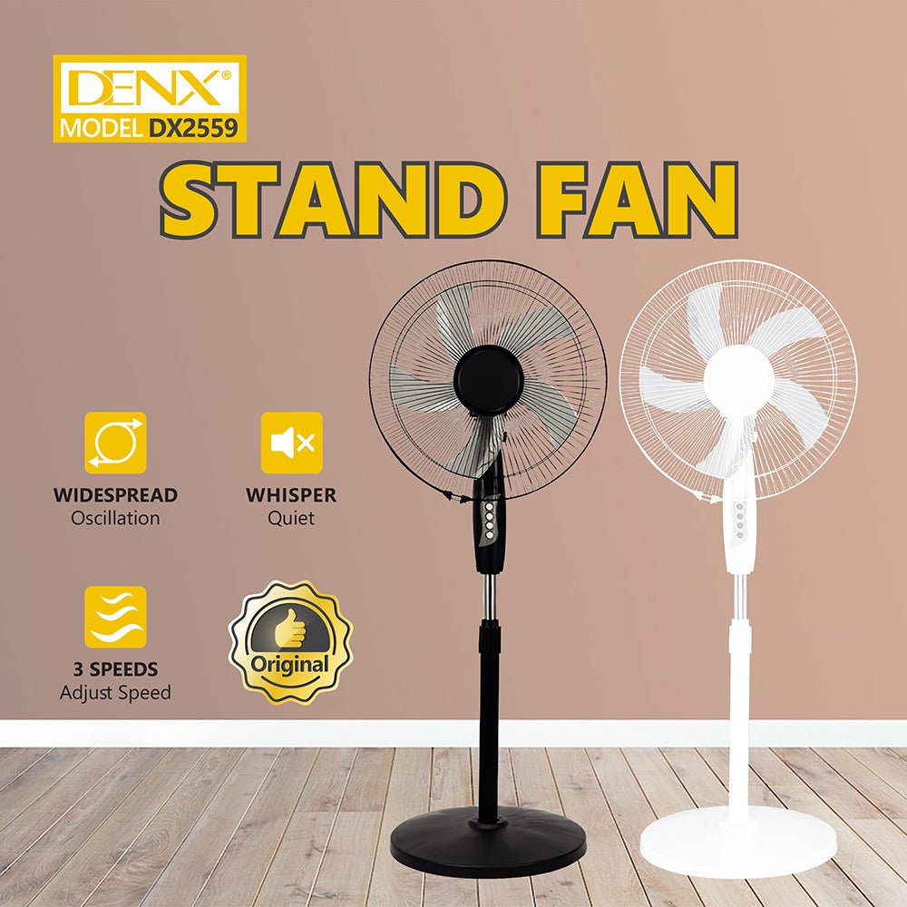 Denx Oscillating Stand Fan