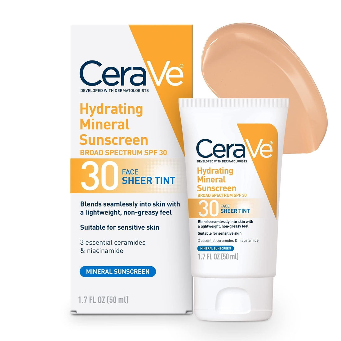 Hydrating Mineral Sunscreen SPF 30 Face Sheer Tint bottle