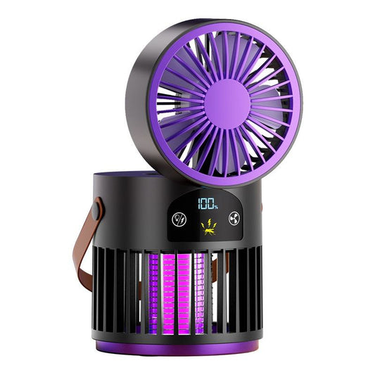 Portable Mosquito Killer Fan running in a home