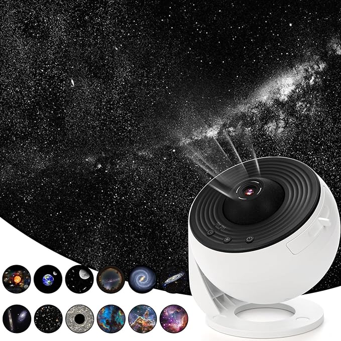 Planetarium star projector for kids room