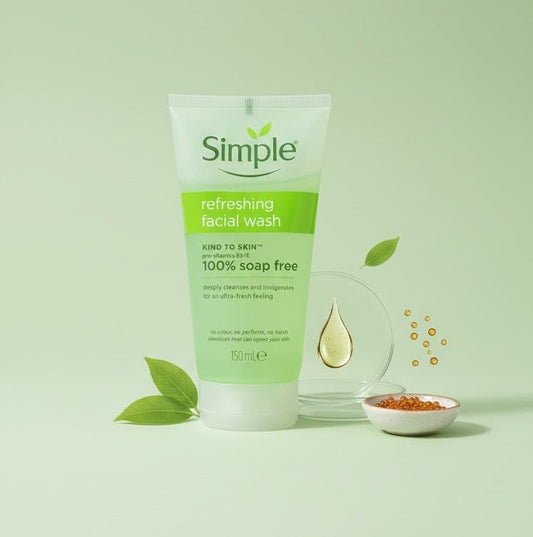 Simple Refreshing Facial Wash