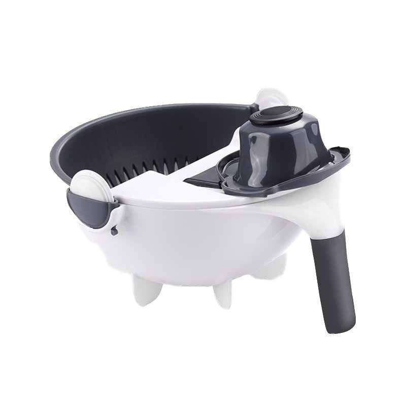 Wet Basket Vegetable Cutter and Strainer combo