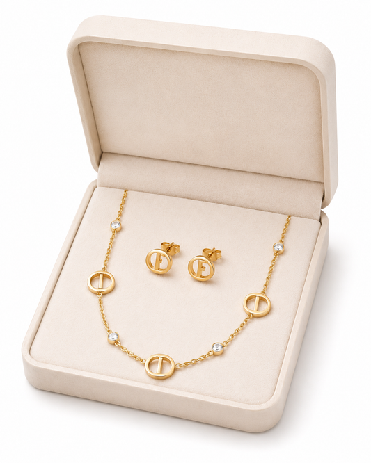 Elegant Gold Jewelry Set