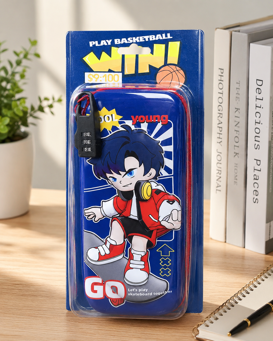 Anime Locked Pencil Case