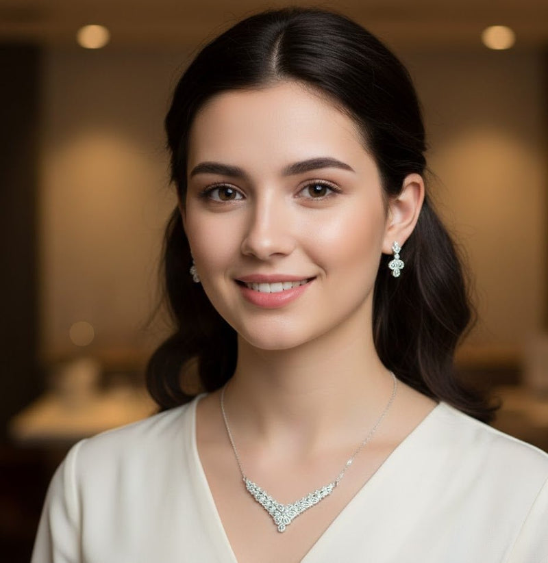 Celeste Vine Crystal Jewelry Set