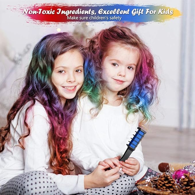Colorful Hair Dye Comb