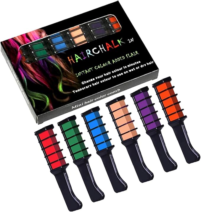 Colorful Hair Dye Comb