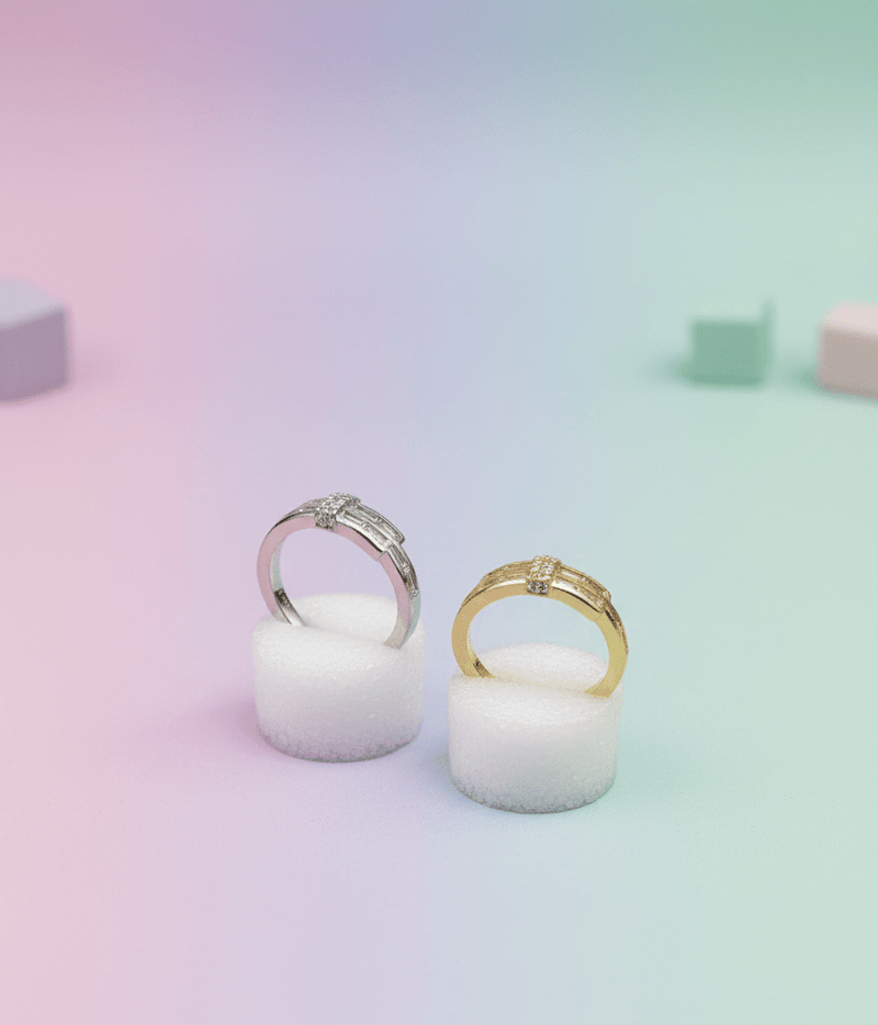 Crystal Band Ring