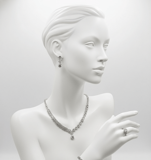 Crystal Link Jewelry Set
