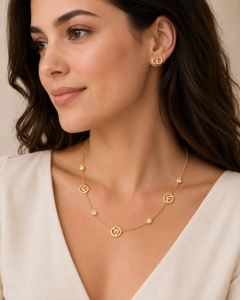 Elegant Gold Jewelry Set