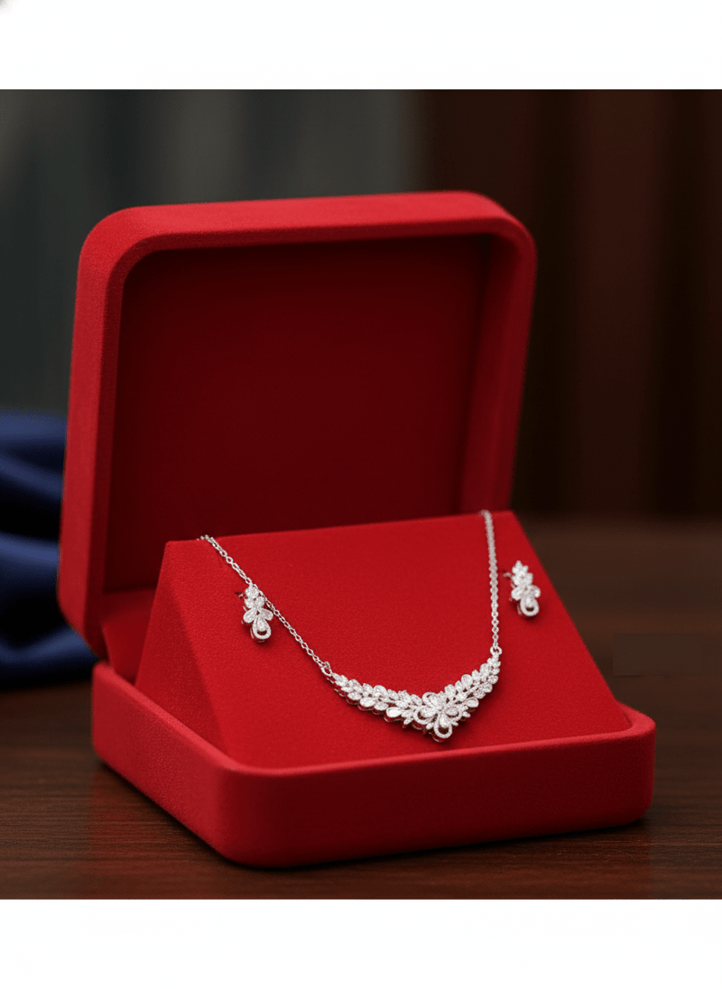 Floral Jewelry Set