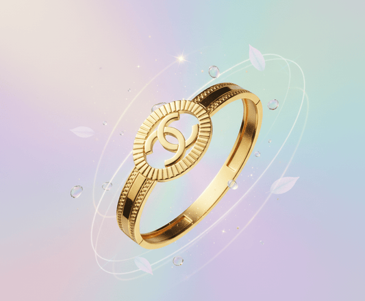 Logo Hinged Bangle