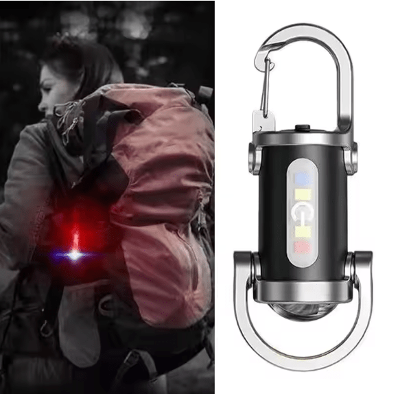 Mini Multifunction Keychain Flashlight