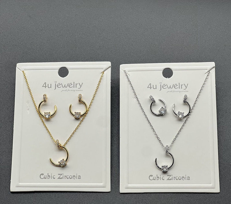 Modern Crescent Glow Set