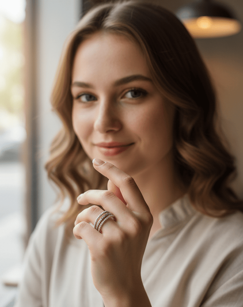 Pearl Stack Ring