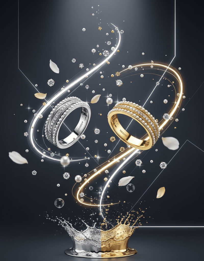 Pearl Stack Ring