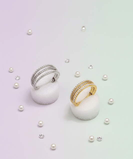 Pearl Stack Ring