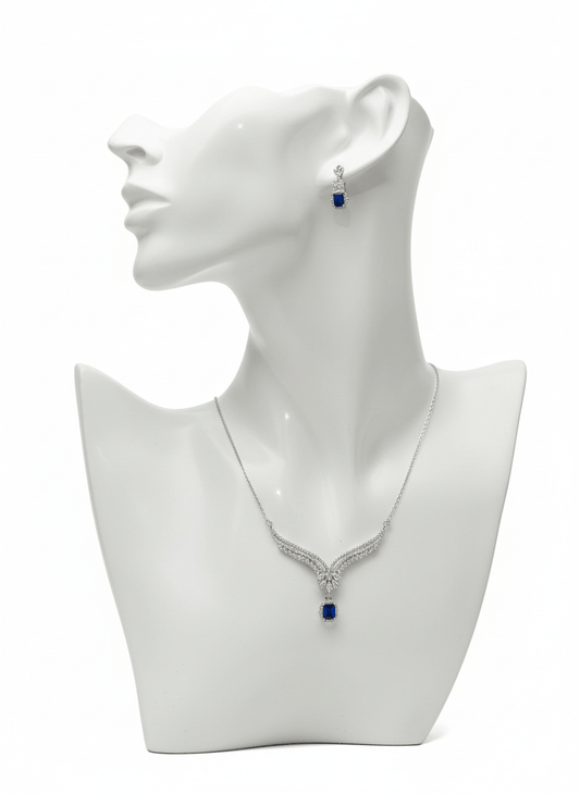 Square Drop Jewelry Set