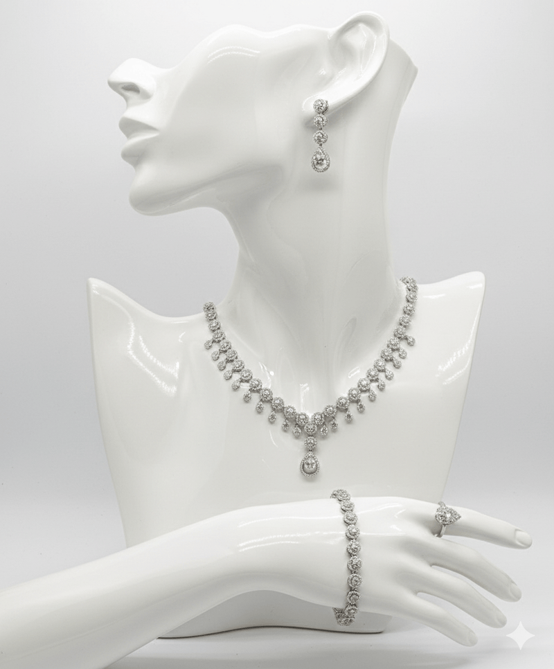 Teardrop Crystal Jewelry