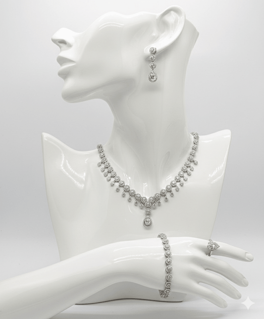Teardrop Crystal Jewelry
