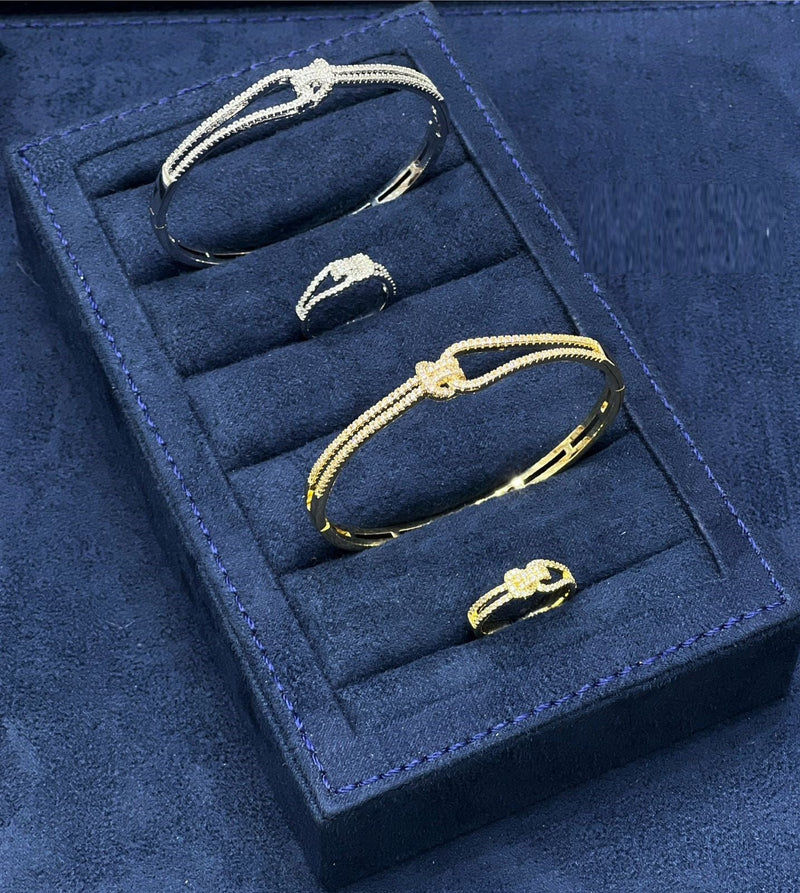 Twisted Butterfly Charm Kada Set