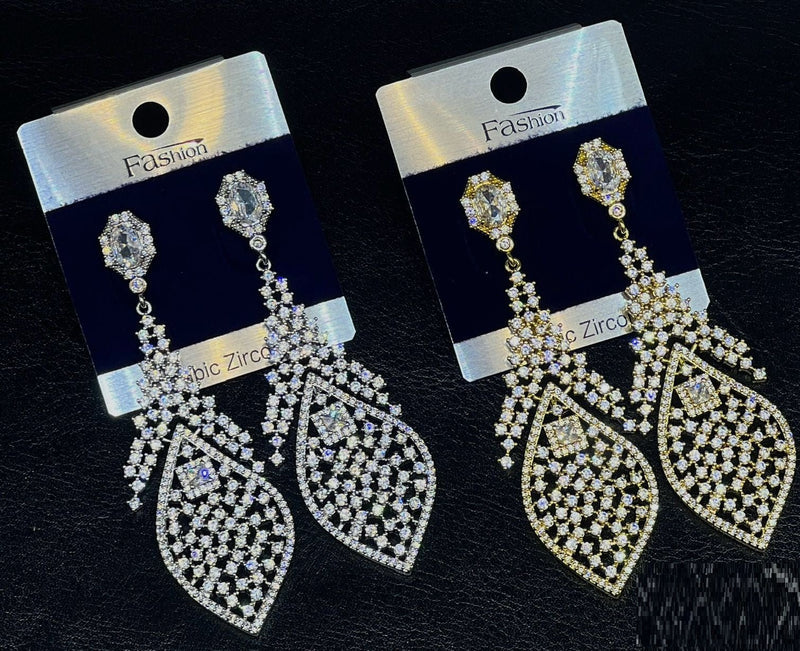 Vintage Floral Lace Earrings