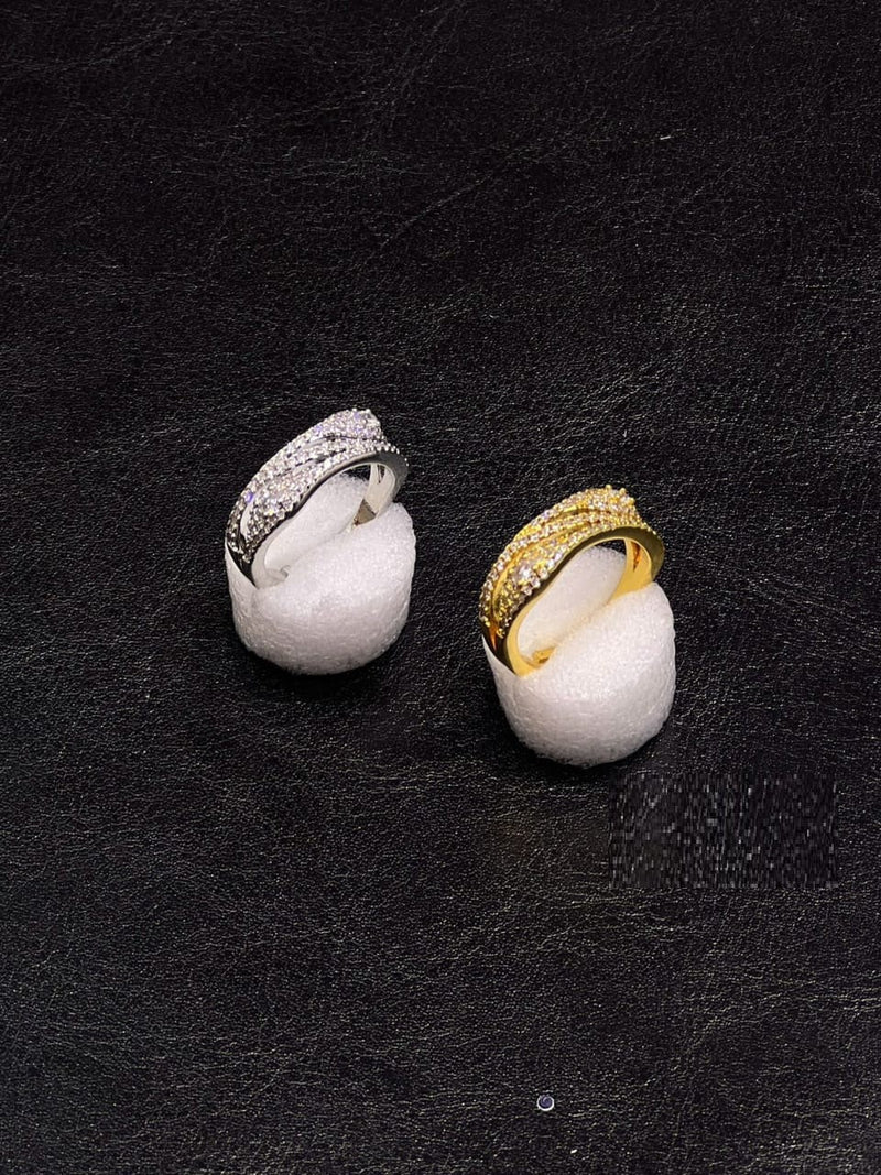 Wave Crystal Ring
